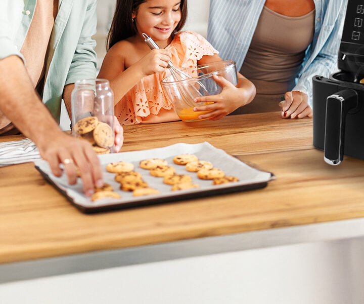 Keplin 9L Dual Zone Air Fryer – 8 in1 Cooking Functions – 2700W Energy-Saving Cooker – Extra-Large Capacity for Healthy Meals – Roast, Bake, Dehydrate, Reheat,- Family Size (9L)- 2 Years Warranty
